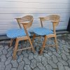 Kai Kristiansen model 32 2 x spisestole i massiv teak, Kai Kristansen model 32