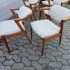 Kai Kristiansen model 42 6 stk spisestole, Kai Kristiansen model 42 i massiv teak til ompolstring og reparation — billede 5