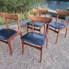 Elgaard & Schøning 4 spisebordsstole i teak, Elgaard og Schøning — billede 2