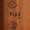 Børge Mogensen, model 154, C. M. Madsen for FDB BØRGE MOGENSEN. Bogreol af teak og palisander, modelnr. 154, fremstillet hos C. M. Madsen for FDB, Danmark, 1960’erne. — billede 5