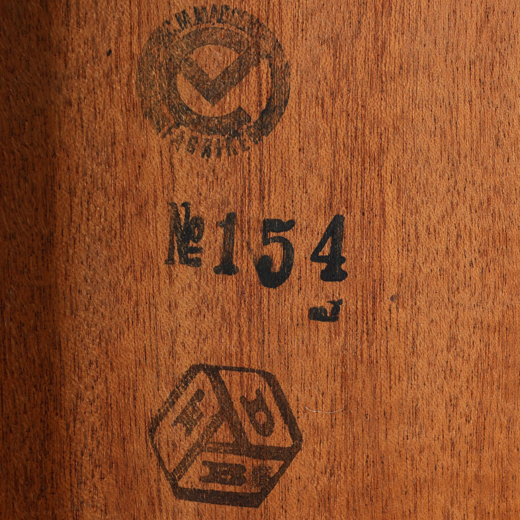 Børge Mogensen, model 154, C. M. Madsen for FDB BØRGE MOGENSEN. Bogreol af teak og palisander, modelnr. 154, fremstillet hos C. M. Madsen for FDB, Danmark, 1960’erne. — billede 5