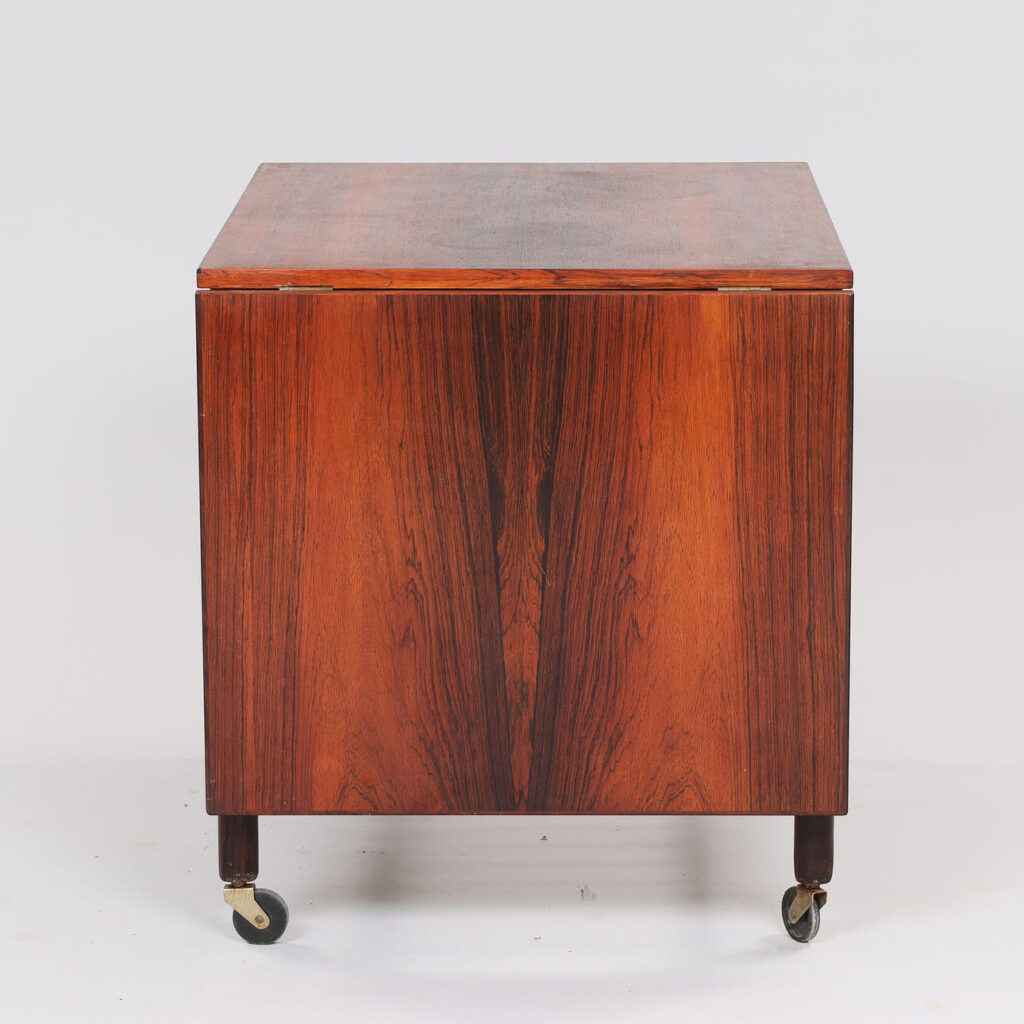 ML møbler, no. 60 Fritstående sybord af palisander med klap, ML Møbler, No 60. 1950-60’erne, Danmark. — billede 6