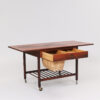 ML møbler, no. 60 Fritstående sybord af palisander med klap, ML Møbler, No 60. 1950-60’erne, Danmark. — billede 2