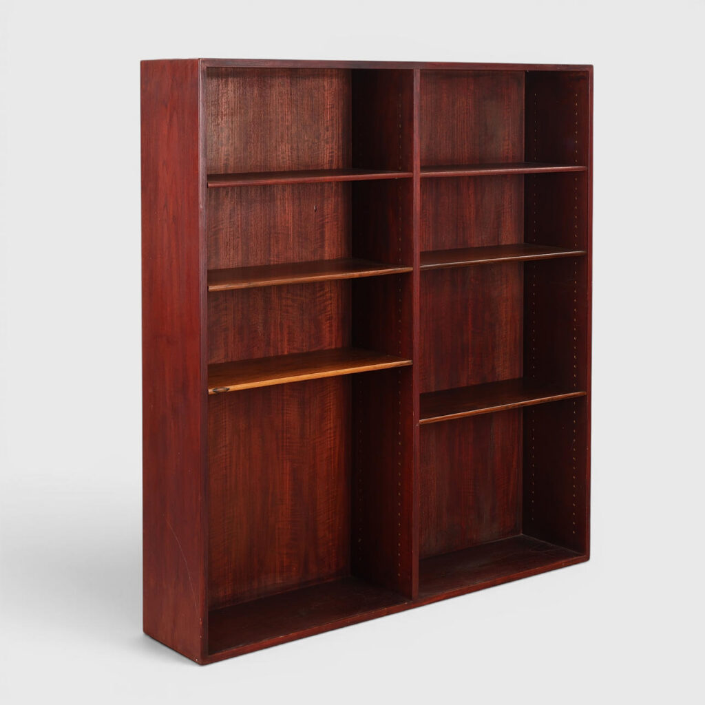 Børge Mogensen, model 154, C. M. Madsen for FDB BØRGE MOGENSEN. Bogreol af teak og palisander, modelnr. 154, fremstillet hos C. M. Madsen for FDB, Danmark, 1960’erne. — billede 2