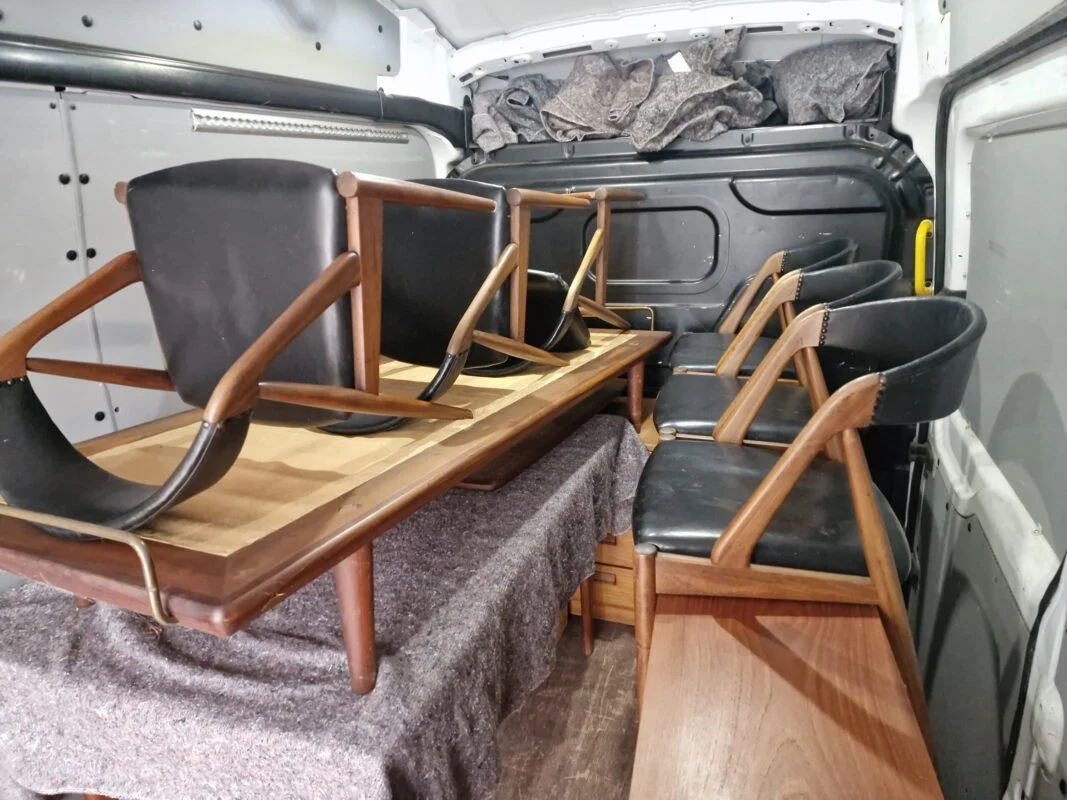 Kai Kristiansen model 31 Seks spisestole i massiv teak, Kai K model 31