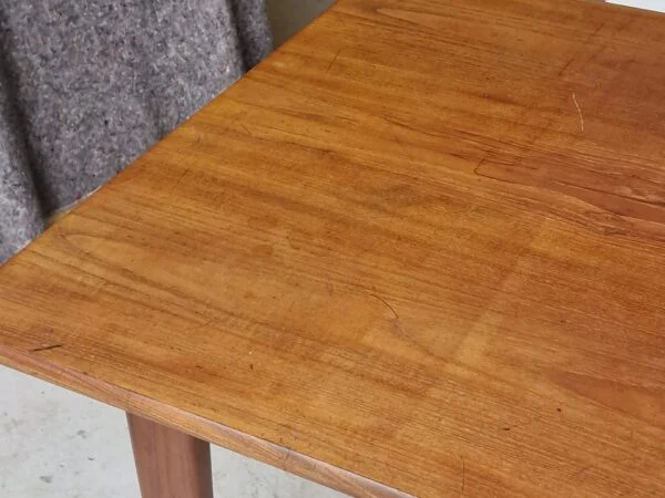 Spisebord i teak med tillægsplade — billede 11