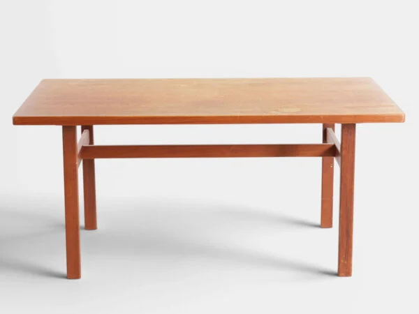Sofabord af teak med rektangulær plade. Danmark, 1960’erne. — billede 3