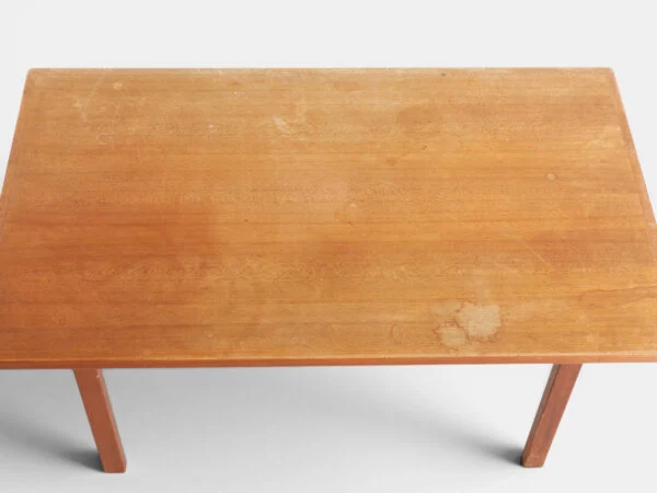 Sofabord af teak med rektangulær plade. Danmark, 1960’erne. — billede 5