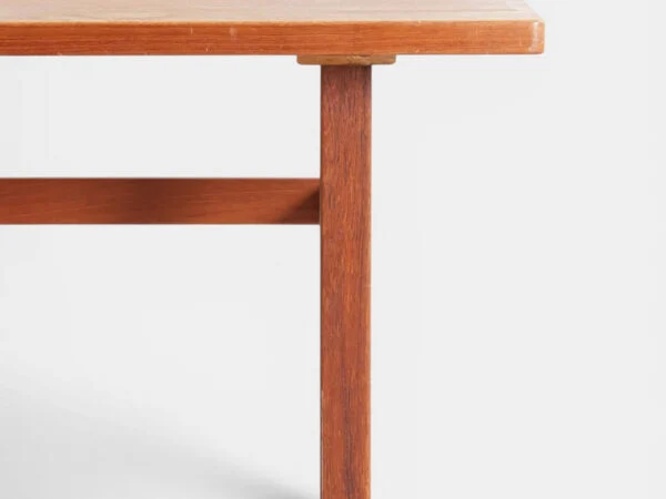 Sofabord af teak med rektangulær plade. Danmark, 1960’erne. — billede 4