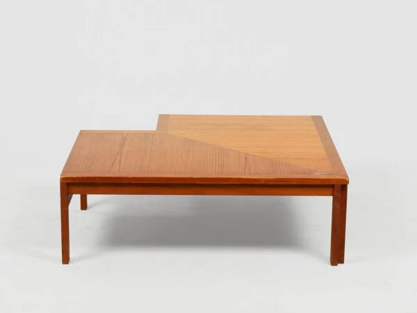 Ole Gjerløv-Knudsen & Torben Lind, France & Søn OLE GJERLØV-KNUDSEN & TORBEN LIND. ‘Moduline’. Sæt loungemøbler af teak og læder, France & Søn, Danmark. (5). — billede 6