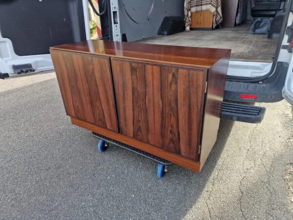 Omann Jr skænk + reol/vitrine, palisander
