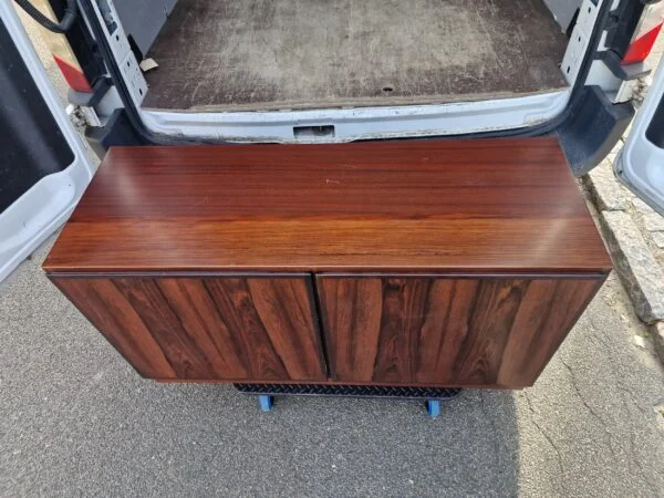 Omann Jr skænk + reol/vitrine, palisander
