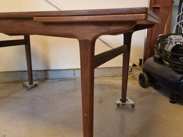 Teak spisebod med hollandsk udtræk — billede 10
