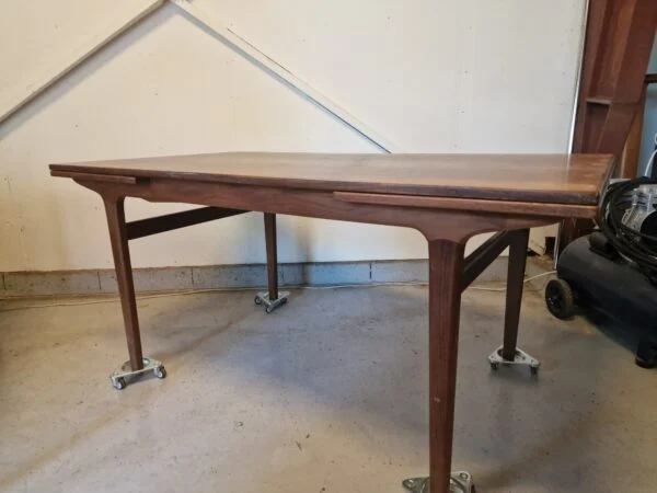 Teak spisebod med hollandsk udtræk — billede 9