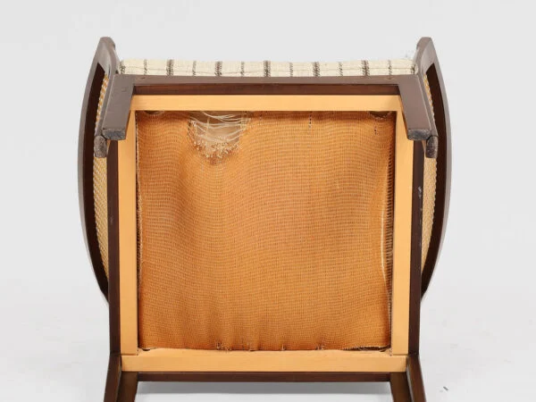 Illum Wikkelsø, CFC Silkeborg ILLUM WIKKELSO. To-pers. sofa samt lænestol af mahogni, ‘Model Plexus’. CFC Silkeborg, Danmark (2). — billede 13
